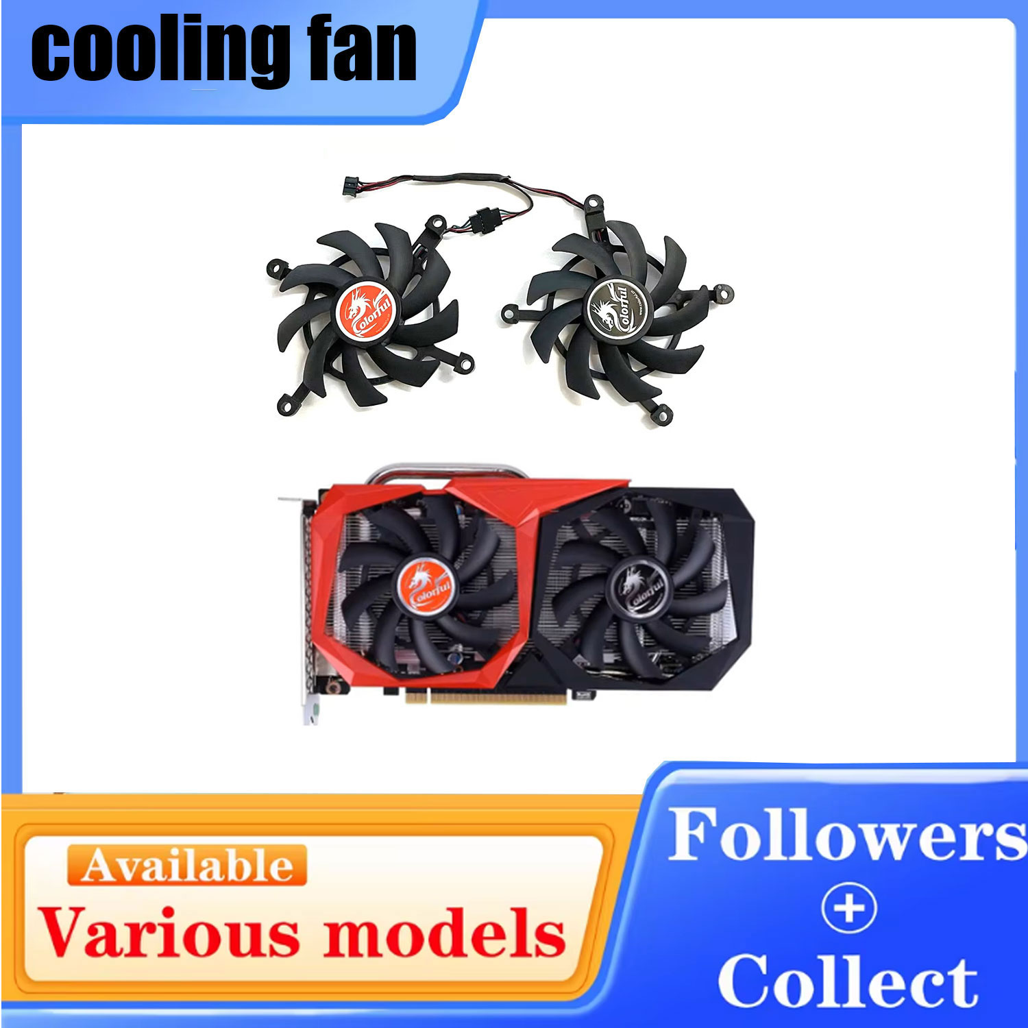 85MM Cooling Fan For COLORFUL  - Rtx 4080 Super 16Gb 评论和价格