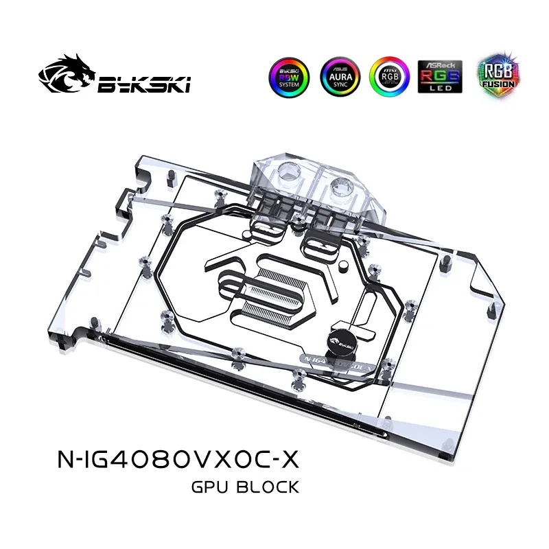Bykski GPU Block for Colorful  - Rtx 4080 Water Cooling Block 评论和价格