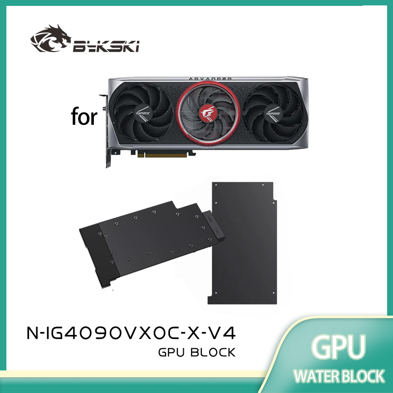 Bykski GPU Block for Colorful  - Rtx 4090 Water Block Full Cover 评论和价格